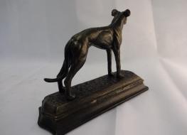 small greyhound figure